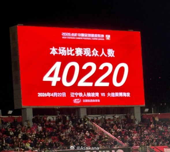 铁西体育场历史性时刻 辽连德比观众首破四万